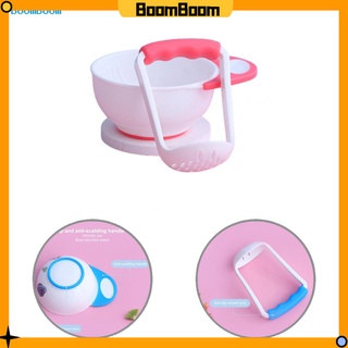 Boomboom portátil bebé fruta alimentos prensa tazón bebé alimentación de alimentos tazón tazón ahorro de mano de obra para el hogar
