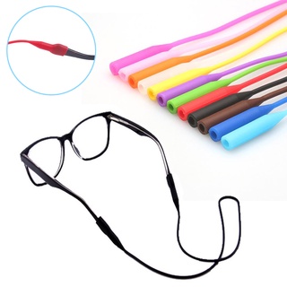 56 cm de silicona gafas de cadena de la correa de Cable titular del cuello cordón para la lectura de gafas