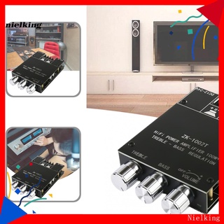 nk pcb amplificador de potencia digital tpa3116d2 5.0 subwoofer 2x100w placa amplificadora de cortocircuito protección para altavoz de audio