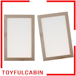 [TOYFULCABIN] Prettyia 2x marco de fabricación de papel pantalla niños niños DIY hadade manualidades de papel