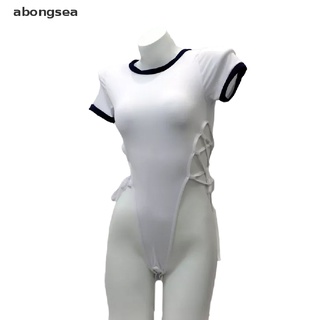 abongsea Cute Japanese Student Cosplay Sexy Lingerie Bodysuit Loli Sailor Maid Uniform [Hot] (5)