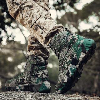 Botas de combate «alta calidad» botas militares impermeables del ejército de los hombres botas tácticas al aire libre senderismo combate Swat Boot Kasut tentera zapatos de entrenamiento (7)