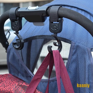 Kaaniy 2 piezas Ganchos giratorios Para cochecito De bebé 360 grados accesorios Para cochecito De bebé