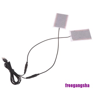 [FREG] 1Set Portable DIY USB Heating Heater Winter Warmer Plate for Pad Shoes Gloves ANGSHA