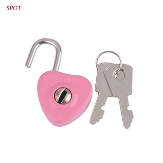 Spot Mini candados cerradura de llave con llave de equipaje cerradura para cremallera bolsa mochila bolso cajón gabinete /Tiny Craft diario/juguete/caja
