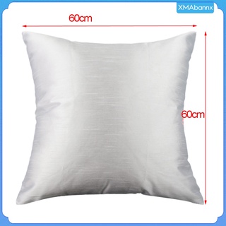 Solid Short Plush Throw Pillowcase Square Cushion Cover Many Colors for