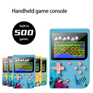 Consola de juegos clásica de mano Retro 500 en 1/consola de juegos portátil/retrojuego/reproductor de juegos nostálgico