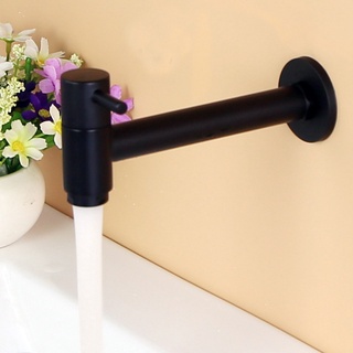 G1/2inch Wall Mounted Lengthen Garden Outdoor Kitchen Bathroom Faucet Cold Water Sink Tap Spigot Hose Tap