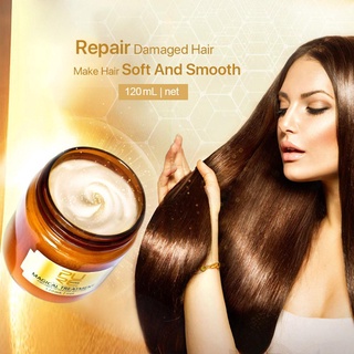 ❀ifashion1❀120ml Portable Hair Mask Woman Long Hair Deep Repair Restore Soft Hair Tool (3)