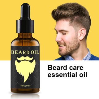 atlantamart 30ml barba aceite esencial acelerar el crecimiento más grueso cuidado del cabello los hombres utilizan el pelo barba crecimiento aceite para salón (1)