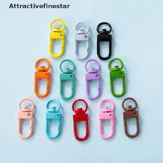 【AFS】 10pcs/lot Snap Lobster Clasp DIY Jewelry Making Findings for Keychain Neckalce 【Attractivefinestar】