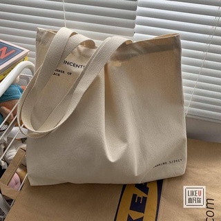 Canvas Bag Tote Bag Bag Handbag Shoulder Bag Japanese Class