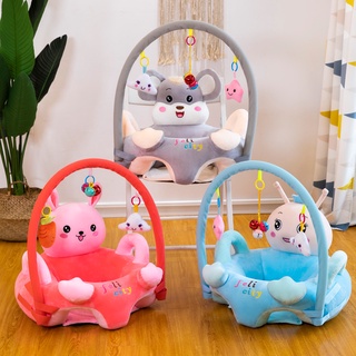 Plush Design Baby Seat Cover / Seat / Sofa Chair | Fashion Cartoon Baby Sofa Support Seat Cover Learning To Sit Plush Chair w/o Filler (1)