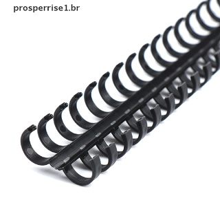 Anillo De Plástico pp con 30 agujeros Espiral Para A4/A5/A6 (Br) (8)