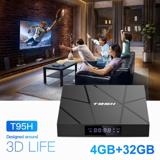 P ABS Set-top Box compatible con HD 4GB+32GB WiFi 6K H616 Quad Core Set-top Box buen rendimiento