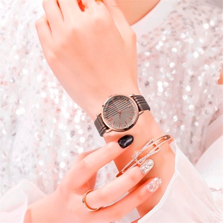 Moda pareja reloj Multicolor día de san valentín regalo pulsera reloj Set fitwell (9)