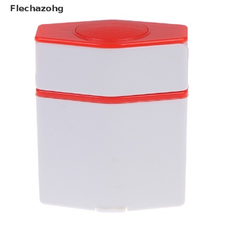 [flechazohg] 1x píldora de la medicina trituradora de molinillo tableta divisor cortador caja de almacenamiento caliente