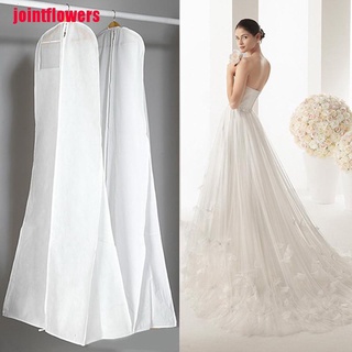 jtcl bolsa cubierta de almacenamiento a prueba de polvo vestidos de novia ropa traje de ropa vestido transparente jtt