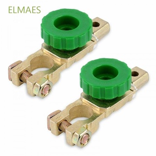 ELMAES Universal Battery Terminal Link Switch Motorcycle Car Truck Parts Car Battery Power-off Switch Zinc Alloy Professional Quick Cut-off Copper Protector Rotary Disconnect Isolator