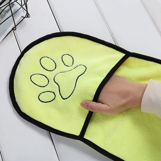 [jointBR] toalla de baño para mascotas, microfibra, Ultra absorbente, para perros, gatos, secado, manta (9)