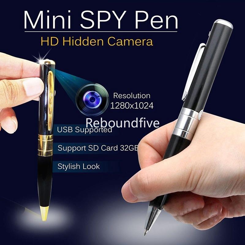 Reboundfive Mini Full HD DV DVR Pocket Spy Pen cámara oculta Video grabadora de voz