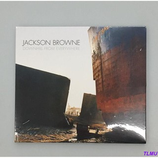 Premium Jackson Browne Downhill From Everywhere CD album case Sellado (JC02)