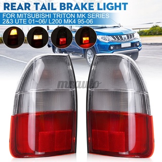 Rear Left Tail Brake Light For Mitsubishi Triton MK Series 2&3 Ute 01~06/ L200 Mk4 95-06 (3)