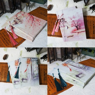 estudiante papelería regalo estilo chino retro hilo encuadernado libro de regalo