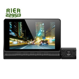 Driving Recorder,Car Driving Recorder 3 Lens 1080P HD Screen Auto Video Recorder DVR Camera 24H Monitor
