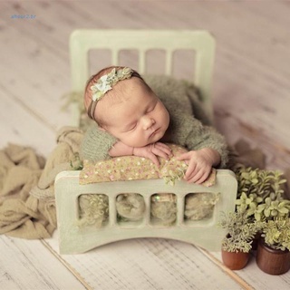 Aho recién nacido posando desmontable Mini cama bebé bebé foto tiro Props cuna de madera