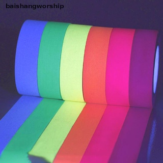 Bsw cinta reactiva UV/cinta fluorescente/luz negra/brillan en la oscuridad/neón/Gaffer caliente (9)