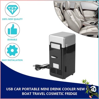 *+*mejor*+*3 Color ABS 194*90*90 mm ahorro de energía y ecológico 5V 10W USB coche portátil Mini bebida enfriador coche barco viaje cosméticos nevera