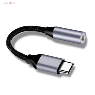 * USB-C Tipo A 3,5 Mm Audio Aux Auriculares Jack Cable Adaptador Para Huawei Xiaomi legendend