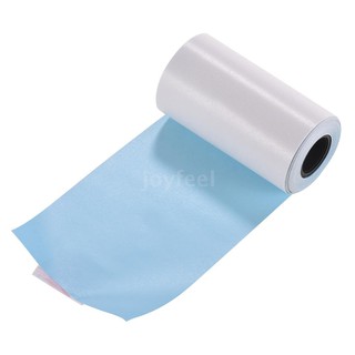 rollo de papel adhesivo de color imprimible, papel térmico directo con autoadhesivo 57*30
