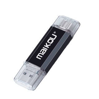 usb 3 en 1 portátil 256g usb 3.0 flash drive type-c&micro usb memory stick negro
