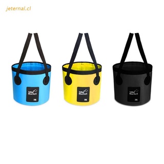 JET Practical Collapsible Bucket 20l Water Large Capacity Easy Cleaning Lightweight Convenient Carrying Dense Webbing Stable