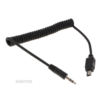 [KESOTO2] Cable de liberación de obturador de interruptor remoto MC-DC2 N3 de 3,5 mm para DSLR Camara