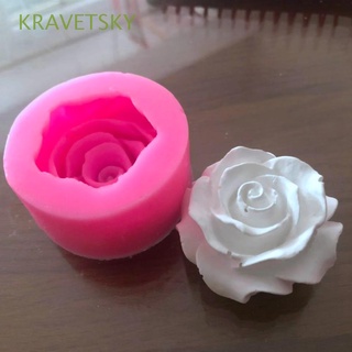 kravetsky molde reutilizable fondant material para hornear pasteles moldes 3d flor silicona rosa chocolate jalea pastel decoración herramienta