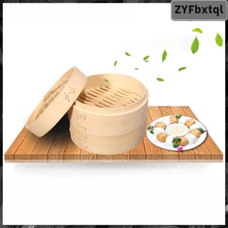 6\\\" cocina de bambú vaporizador cesta cocina para cocinar arroz bola de masa bocadillos