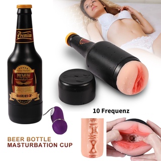 [Chiron] masturbador vibrador en forma de botella para hombre/juguetes sexuales/dispositivo sexual