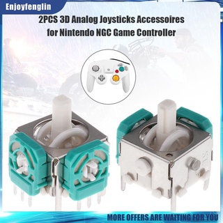 (Enjoyfenglin) 2 pzs módulo de Sensor analógico 3D para controlador NGC Gamecube