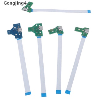 Gongjing4 puerto de carga USB zócalo placa de circuito 12Pin JDS 011 030 040 para PS4 controlador MY