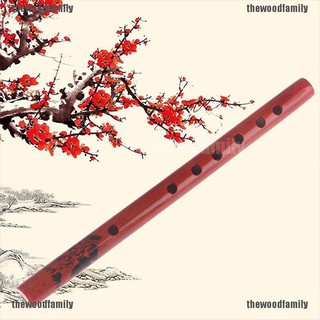 [THE] clarinete tradicional de 6 hoyos de bambú para estudiantes instrumentos musicales madera