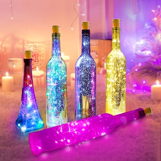 Stock 1M/2M/3M/5M Wine Bottles Cork String Lights