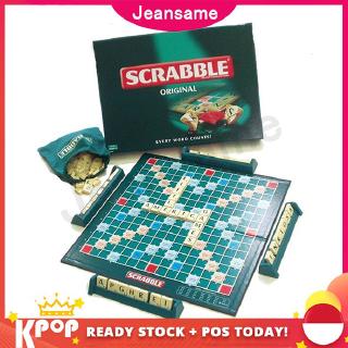 Juego de mesa Scrabble cruzword/palanca Cruzada/juego de mesa para Toda la familia/rompecabezas (1)