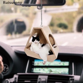 [ruisurpnp] creatividad gato volador colgante mochila de coche adornos lindo coche colgante adornos gran venta