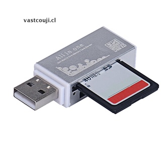 【vastcouji】 for Micro SD SDHC TF M2 MMC MS PRO DUO All in 1 USB 2.0 Multi Memory Card Reader CL