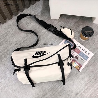 [stock] original nike sling crossbody bag casual bolso lateral de moda
