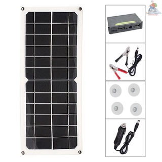 Newc 30W Panel Solar policristal Flexible Panel Solar para Camping coche viajar al aire libre Emergenc