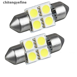 Ctyf 14Pcs LED Interior Package Kit For T10 36mm Map Dome License Plate Lights White Fine (1)